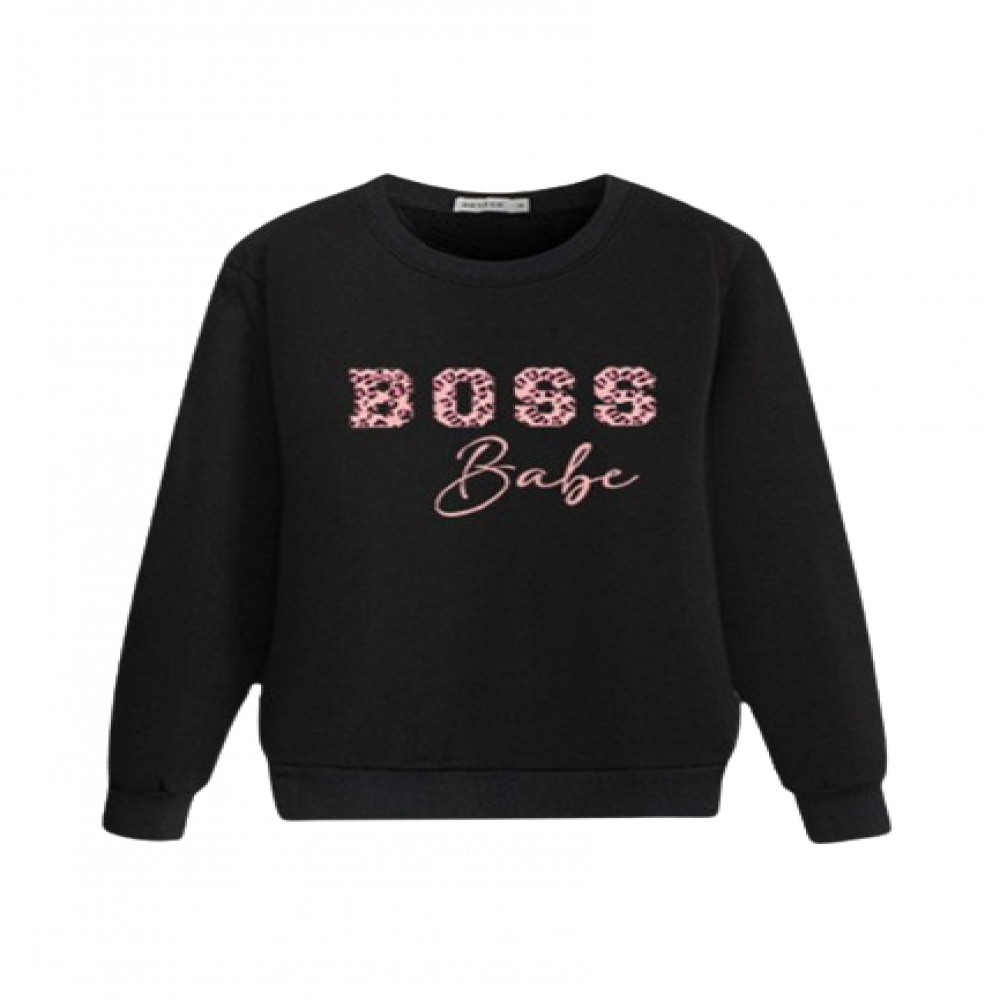 Little Boss Babe Woven Top