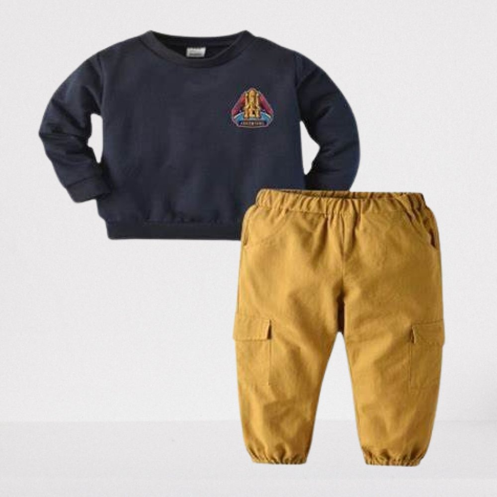 Boys Set of Sweat Pant and Top